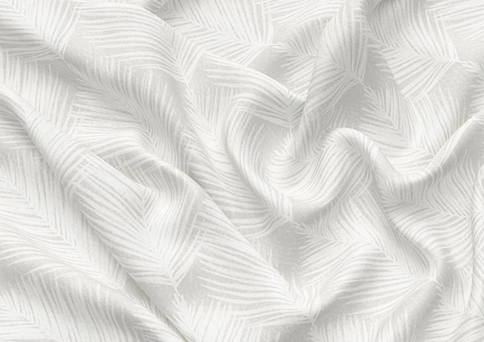 Gentle Palm, Warm Grey - Motorised Roman Blind - Image 4